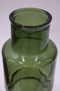 Vase en verre \'Clooney\' - Vert olive