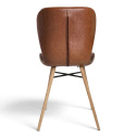 Chaise \'B&ouml;da\' - Nature/Marron
