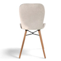 Chaise \'B&ouml;da\' - Beige/Nature