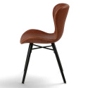 Chaise \'Böda\' - Noir/Marron