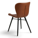 Chaise \'Böda\' - Noir/Marron