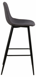 Tabouret de bar \'Soller\' - Gris foncé