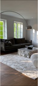 Tapis \'Aranga Super Soft\' - Beige