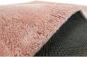 Tapis à poils longs \'Aranga Super Soft Fur\' - Rose