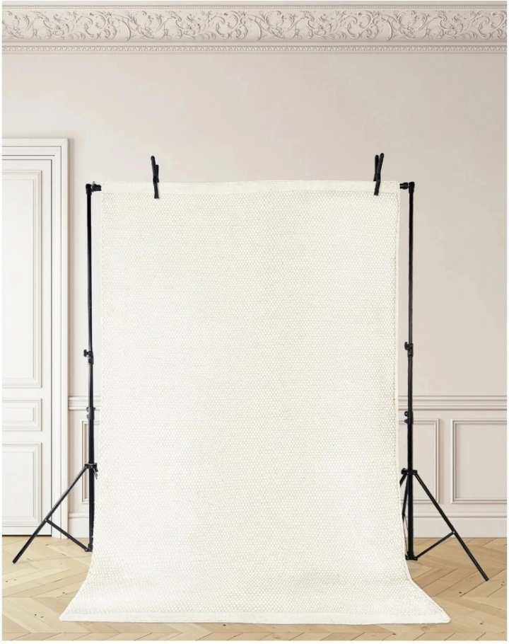 Tapis en laine \'Coastal\' - Blanc dans le groupe Tapis / Tapis en laine chez Reforma (H100038)