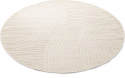 Tapis rond \'Devon\' - Crème