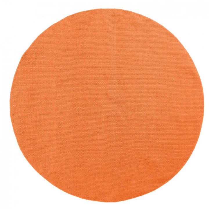 Tapis rond \'Hamilton\' - Orange Peel dans le groupe Décoration / Tapis / Tapis en laine chez Reforma (H100071)