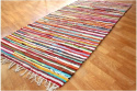 Tapis de lirette \'Happy\' - Multicolore