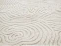 Tapis rond \'Amora\' - Blanc