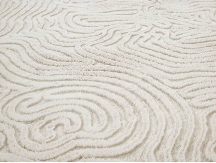Tapis rond \'Amora\' - Blanc dans le groupe Tapis / Tapis tissés chez Reforma (H100143)