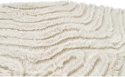 Tapis rond \'Amora\' - Blanc