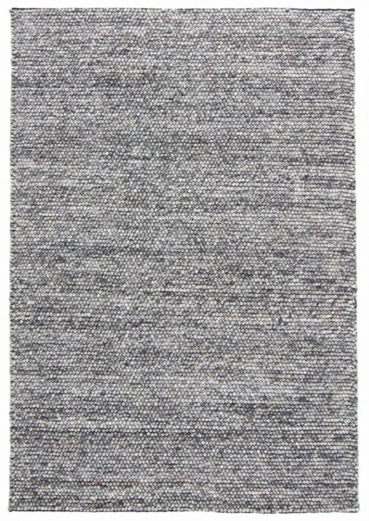 Tapis en laine \'Avafors Wool Bubble\' - Gris dans le groupe Décoration / Tapis / Tapis tissés chez Reforma (H100148)