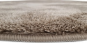 Tapis rond \'Aranga Super Soft Fur\' - Brun