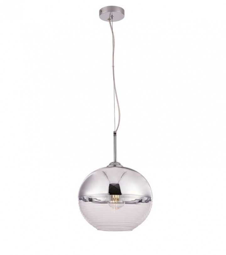 Plafonnier \'Klot\' - Argent dans le groupe Éclairage / Lampes / Lampes de plafond chez Reforma (HD77628-1L)