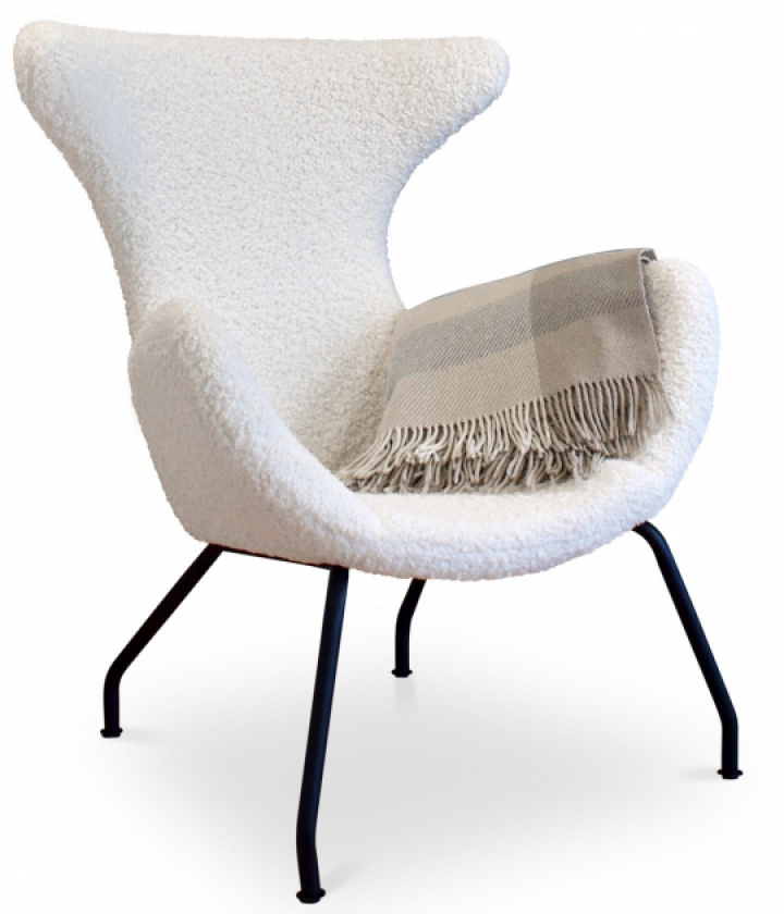 Fauteuil \'Gaia\' - Blanc dans le groupe Meubles / Meubles d\'assise / Fauteuils chez Reforma (J1887)