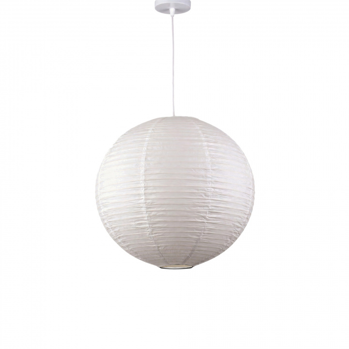 Lampe &agrave; riz \'Lycka\' - Blanc 40cm dans le groupe Éclairage / Lampes / Lampes de plafond chez Reforma (KT-019-white)