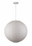 Lampe &agrave; riz \'Lycka\' - Blanc 40cm