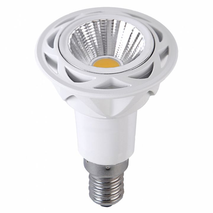 Spot lampe \'E14 LED 50 mm\' - Clair/Blanc dans le groupe Éclairage / Accessoires de lampes / Sources de lumière chez Reforma (L191)