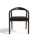 Chaise à bras \'Aspa\' - Brun foncé