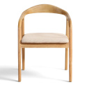 Chaise à bras \'Aspa\' - Naturel/beige