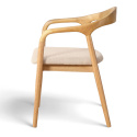 Chaise à bras \'Aspa\' - Naturel/beige
