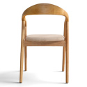 Chaise à bras \'Aspa\' - Naturel/beige
