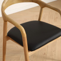Chaise à bras \'Aspa\' - Naturel