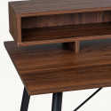 Bureau \'Aspa\' - Noyer/Naturel