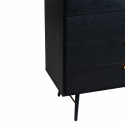 Commode \'Lux\' - Noir/ Laiton