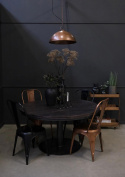 Table à manger \'Jack\' Ronde 140cm - Noir
