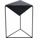 Table d\'appoint en forme de pyramide \'Giza\' - Noir