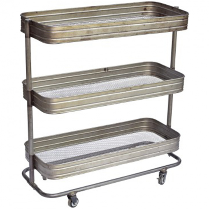 Table roulante \'Vega\' - Fer/Verni dans le groupe Meubles / Tables / Chariots de service & Tables roulantes chez Reforma (M070002G)