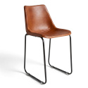 Fauteuil Vintage - Cuir/Fer