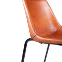Fauteuil Vintage - Cuir/Fer