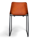 Fauteuil Vintage - Cuir/Fer