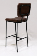 Tabouret de bar Vintage - Cuir