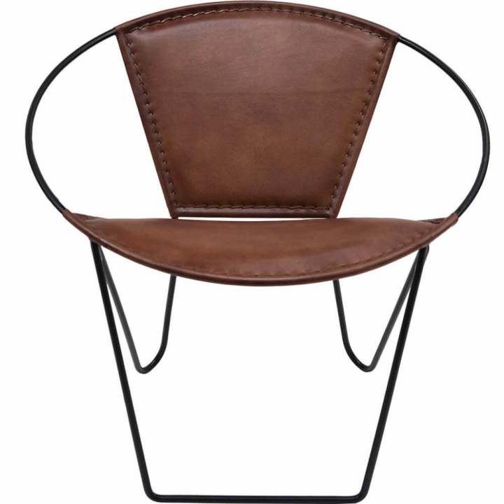 Fauteuil \'Dalton\' - Brun dans le groupe Meubles / Meubles d\'assise / Fauteuils chez Reforma (MA1617)