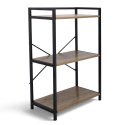 &Eacute;tag&egrave;re \'Tre\' - Noir/Bois