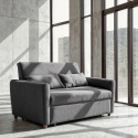 Fauteuil convertible \'San Francisco\' - Gris foncé