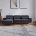 Canapé-lit \'Texas\' - Gris foncé