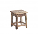 Tabouret \'Recycled\' - Nature/bois recyclé