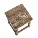 Tabouret \'Recycled\' - Nature/bois recyclé