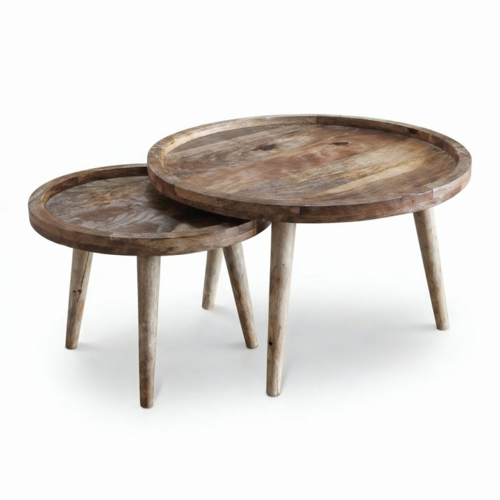 Table basse \'Manarola\' 2 pièces - Brun dans le groupe Meubles / Tables / Table basse chez Reforma (MR-2412)