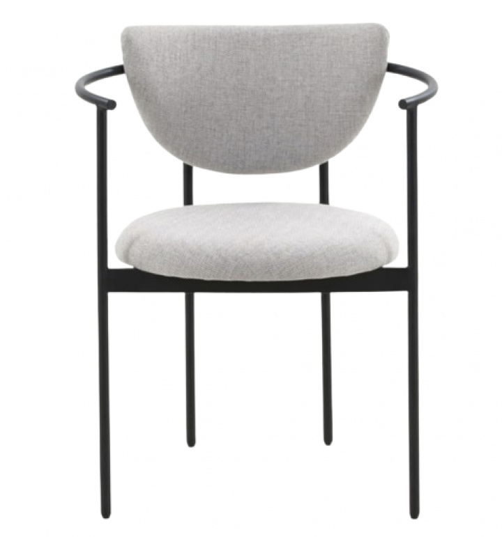 Chaise \'Lunar\' - Gris dans le groupe Chambres / Cuisine chez Reforma (NJ1190-3C)