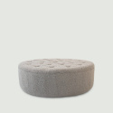 Pouf \'Dimple\' Rond 100cm - Gris
