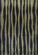 Tapis \'Seronis\' - Noir/Beige