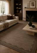 Tapis \'Lunelle\' - Marron