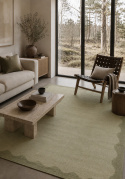 Tapis \'Lunelle\' - Vert clair