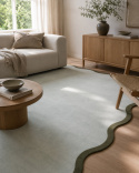 Tapis « Rivetta » - Beige/Vert