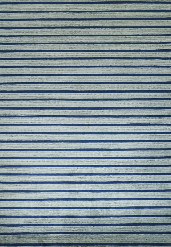 Tapis « Tireno » - Bleu/Blanc dans le groupe Décoration / Tapis chez Reforma (RG01-39)